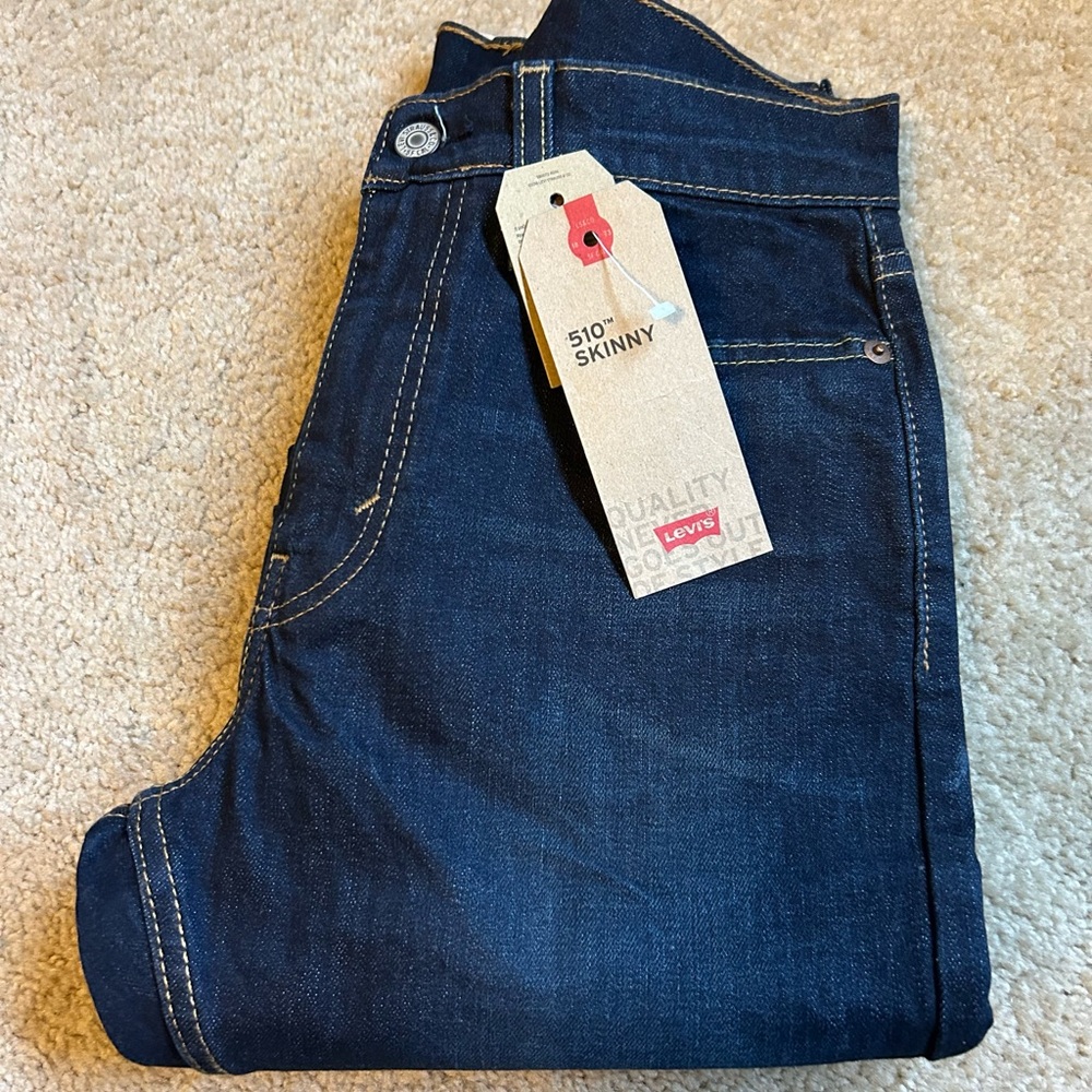 Levis 510 skinny jeans (29x30) NWT